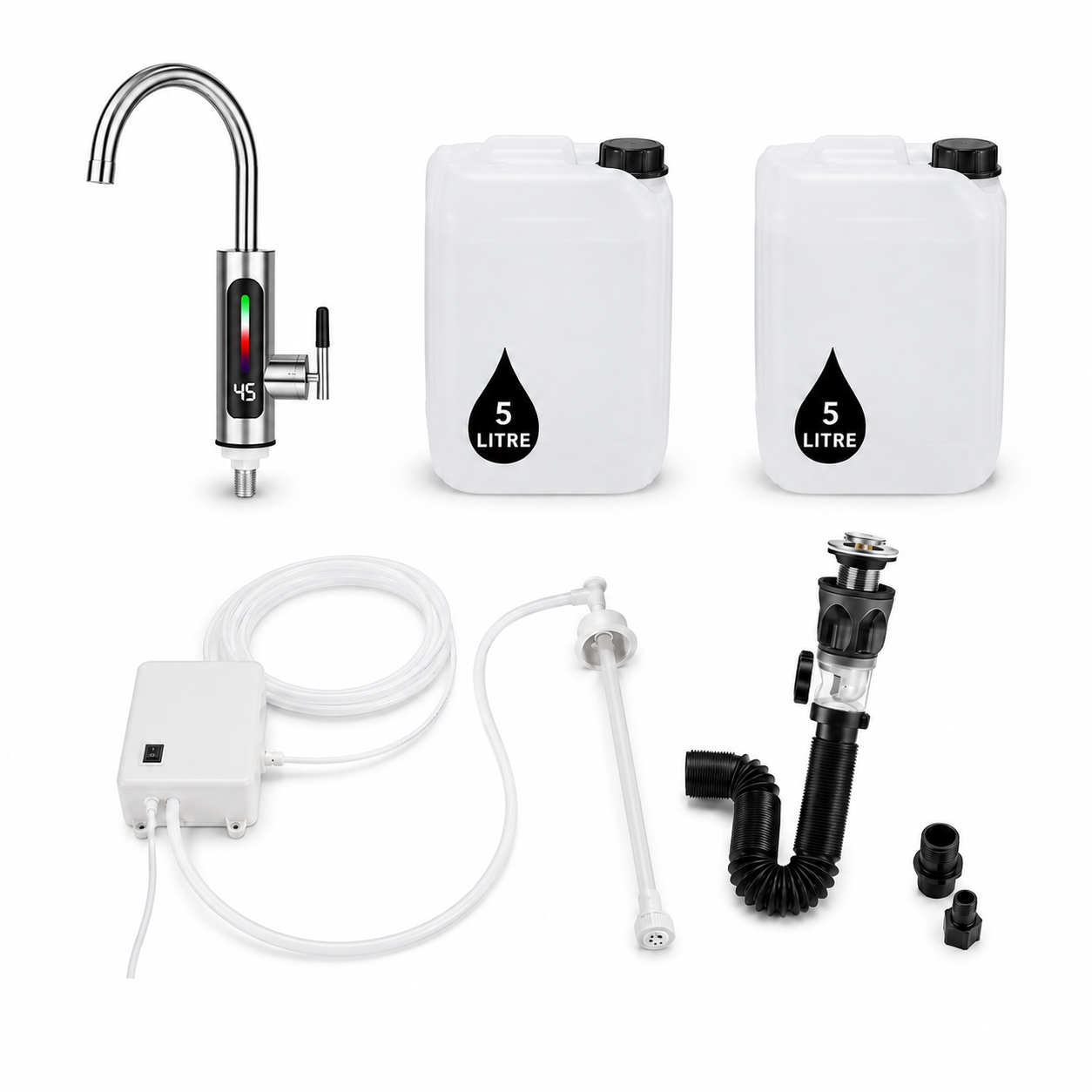 5L No Plumbing Sink Kit – Sink Not Included