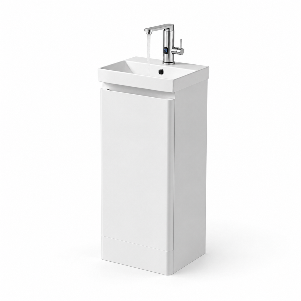 400mm Upgraded Single-Door No Plumbing Sink with 4L System