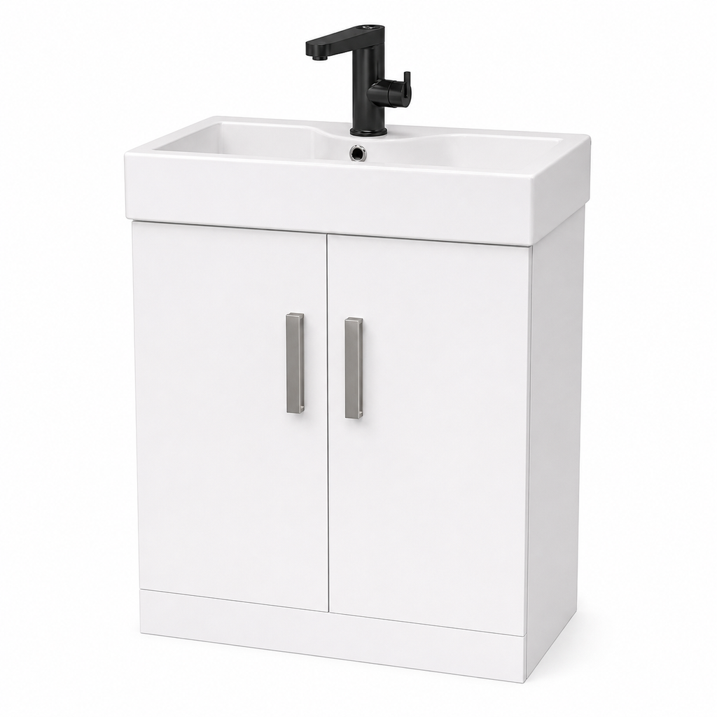 450mm Two-Door No Plumbing Sink with 4L System