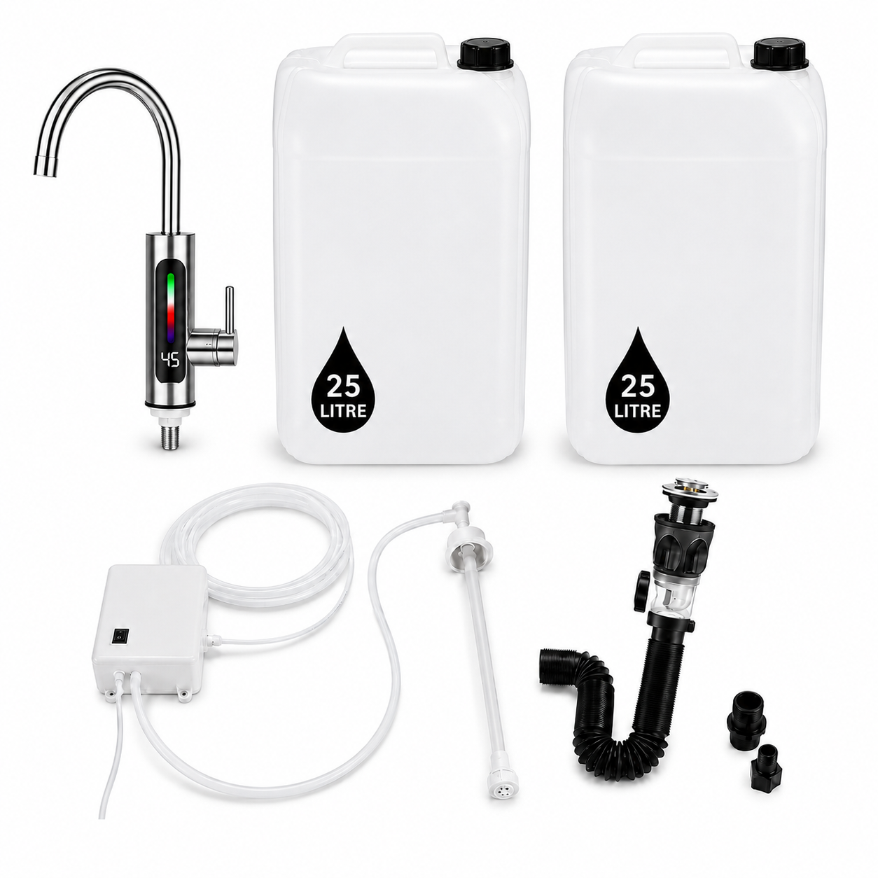 25L XL No Plumbing Sink Kit – Sink Not Included