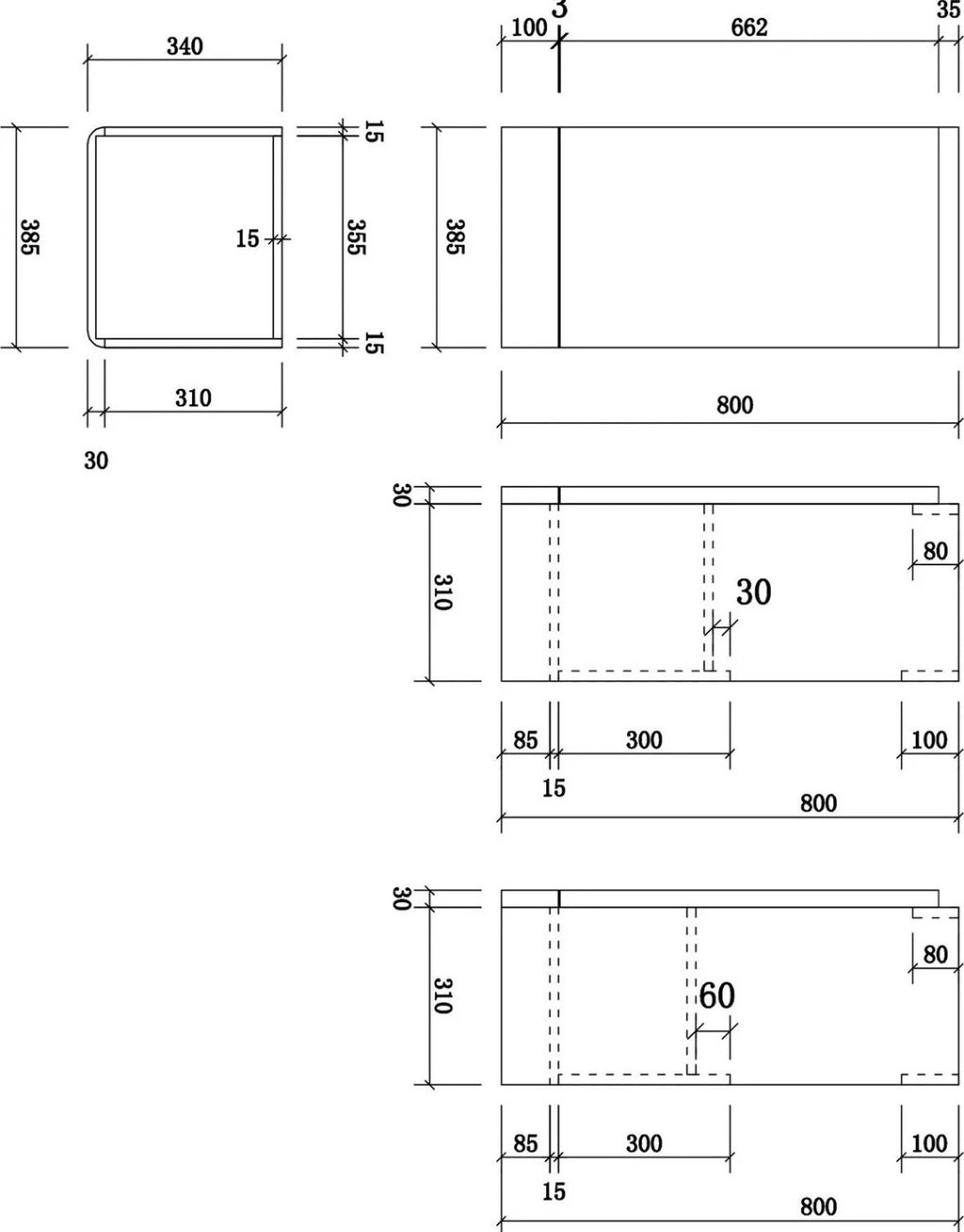 400mm Upgraded Single-Door No Plumbing Sink with 4L System