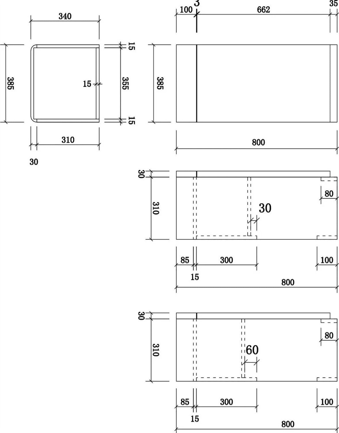 400mm Upgraded Single-Door No Plumbing Sink with 4L System