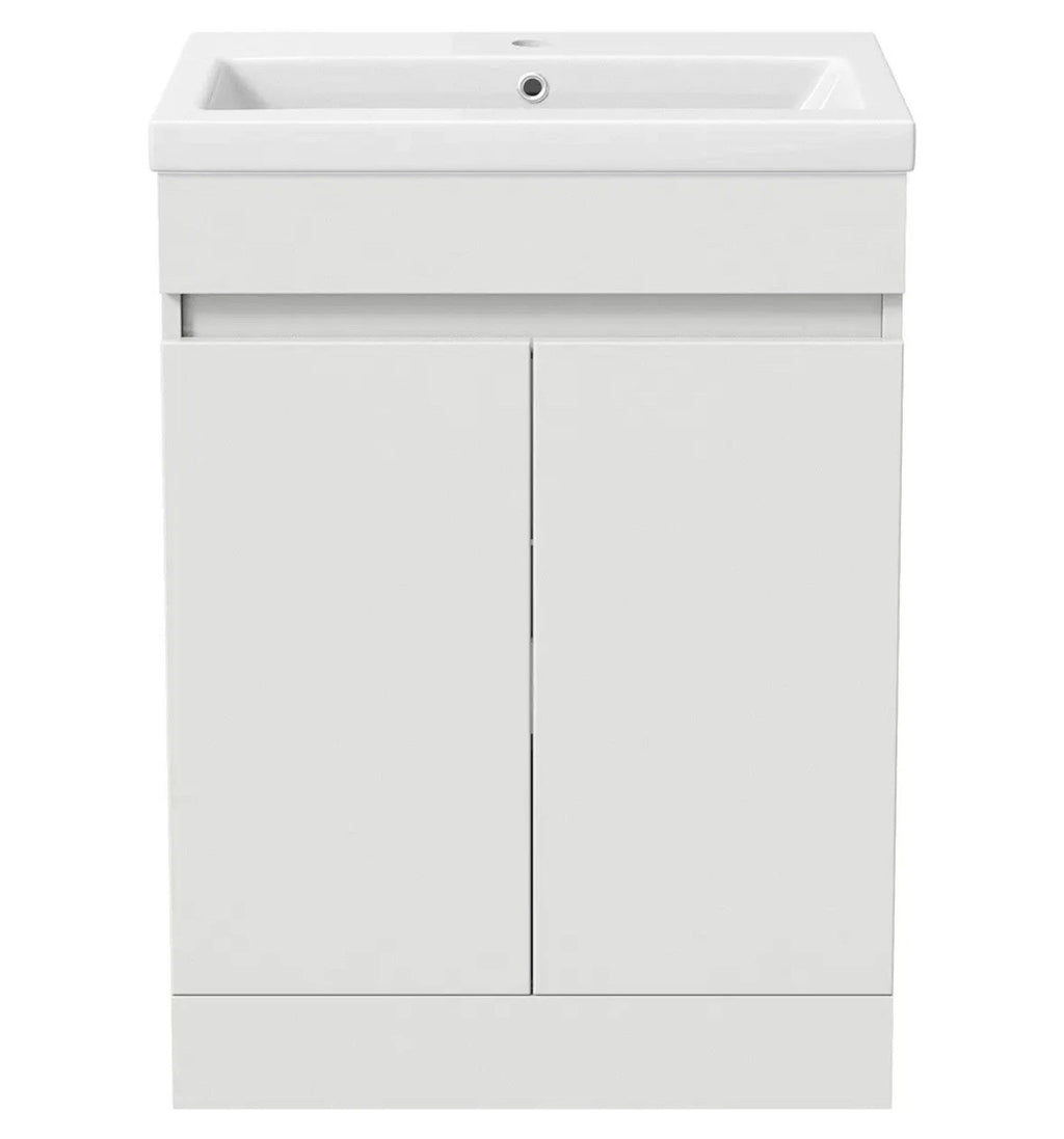 600mm Two-Door Gloss No Plumbing Sink with 10L System